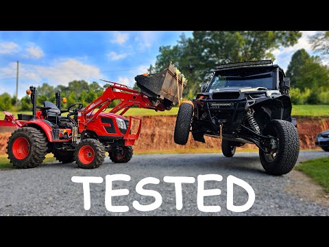Shock Therapy springs and Super ATV forward a-arms tested