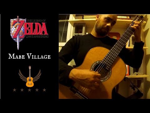 Mabe Village – Zelda Guitar Cover with TABs (Soothing & Nostalgic!)