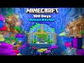 I Survived 100 Days In A OCEAN RAVINE In Minecraft Hardcore