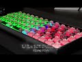 Bevielė 65% klaviatūra DELTACO GAMING DK440R priekiniai lazeriniai klavišai, RGB, Kailh Raudona, N klavišo apvertimas, JK išdėstymas, rožinė / RGB / GAM-100-UK