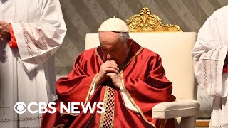 Pope Francis holds Good Friday Mass  full video