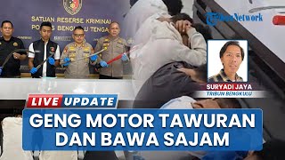 Terlibat Tawuran dan Bawa Sajam, 6 Remaja Geng Motor di Bengkulu Tengah Ditangkap Polisi