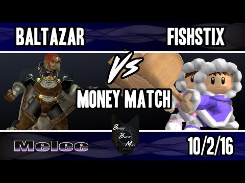 BBM Friendlies 1 - BBM | Baltazar (Ganondorf) vs FishStix (Ice Climbers) - $5 Bo5 Money Match
