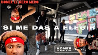 HOMER EL MERO MERO Ft. T&amp;K, Mir Nicolas - Si Me Das A Elegir ( VIDEO REACCION ) 🇩🇴🇦🇷