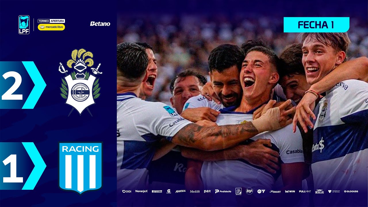 Gimnasia y Esgrima vs Racing Club Highlights