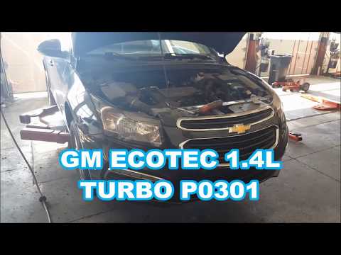 GM 1.4L P0301 RUNS ROUGH  Chevy Cruze turbo p0302 p0303 p0304 buick encore sonic