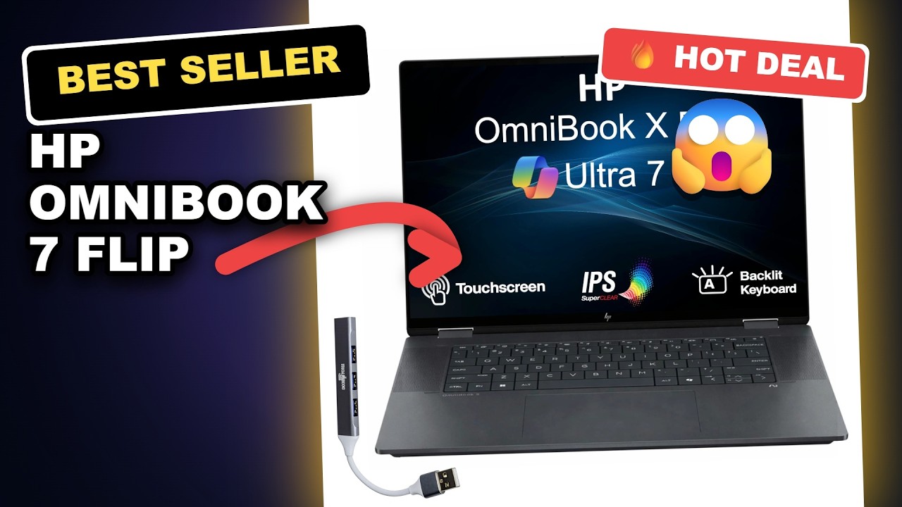 HP OmniBook 7 Flip Review: Next Gen Envy x360 AI Laptop Worth It?