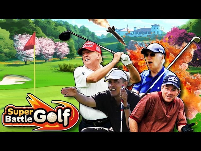 Presidents Play SUPER Battle Golf SDDEFAULT Thumbnail