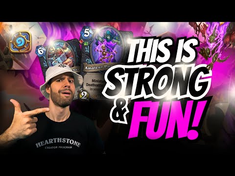 💪 HANDBUFF DK GREAT After the Mini Set! Guide & Hearthstone Gameplay 🩸
