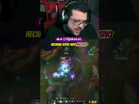 HECARIM RECEBE NERF MASSIVO! 😱