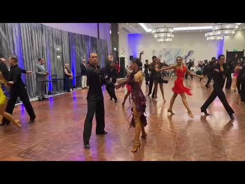 Peter daskalov and Zia James, cha cha, semi final
