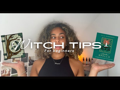 Tips for beginner witches | My top 10 Witch tips | Book of shadows and more