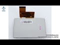 AT043TN25 V.2 Antiglare Surface flat lcd monitor 60Hz Frequency AT043TN25 V2