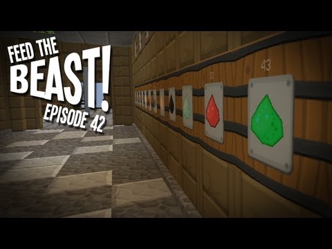 Feed The B-Team! Ep42 - "How Not To Make An Auto Storage System ;-)" Feed The Beast Modpack