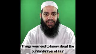 Things you need to know about the Sunnah Prayer of Fajr | Abu Bakr Zoud