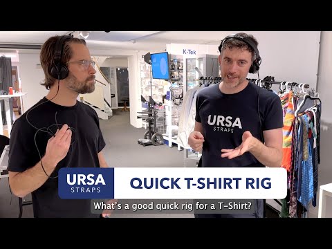 Hiding a Lav Mic under a T Shirt | URSA Tips & Tricks