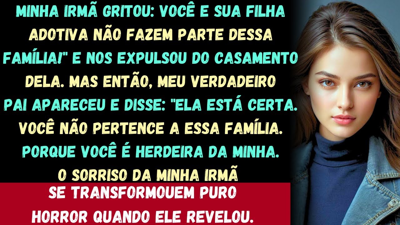 Minha irmã disse: Você não faz parte da família e expulsou minha filha do casamento dela então eu...