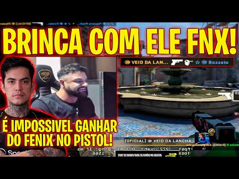 FER REAGINDO AO FNX FAZENDO CLUTCH BRINCANDO NO PISTOL!!