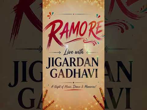 Ramo Re with Jigardan Gadhavi LIVE in Sunnyvale! Biggest Gujarati Musical Night of 2026