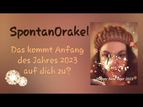 🥁Was kommt Anfang des Jahres 2023 auf dich zu? 🤝 | #spontanorakel