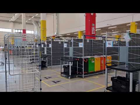 Il nuovo centro logistico di Amazon a Trento