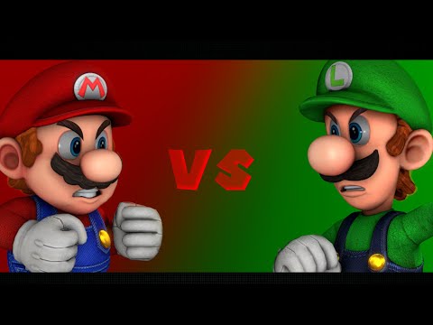 [SFM] Supah Star Rap Battles of Epicness: Mario vs Luigi - Mario animation