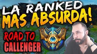 RANKED PERDIDA, QUE ESTOMPEO 1 vs 9 PROBANDO UNA LOCURA!! IMPRESCINDIBLE! lol   eldelabarrapan