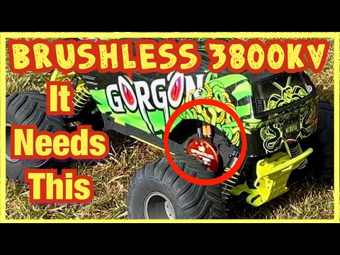 3800kv BRUSHLESS ARRMA Gorgon