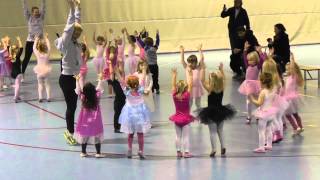 Dansekursavslutning for 3-åringen