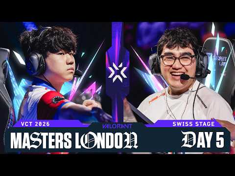 FUT vs. NRG / GE vs. XLG — VALORANT Masters London — Swiss Stage — Hari 5