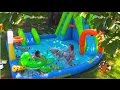 Giant Inflatable Water Slide Shark Disney Princess Surprise W Warheads Sour Candy Peppa Pig