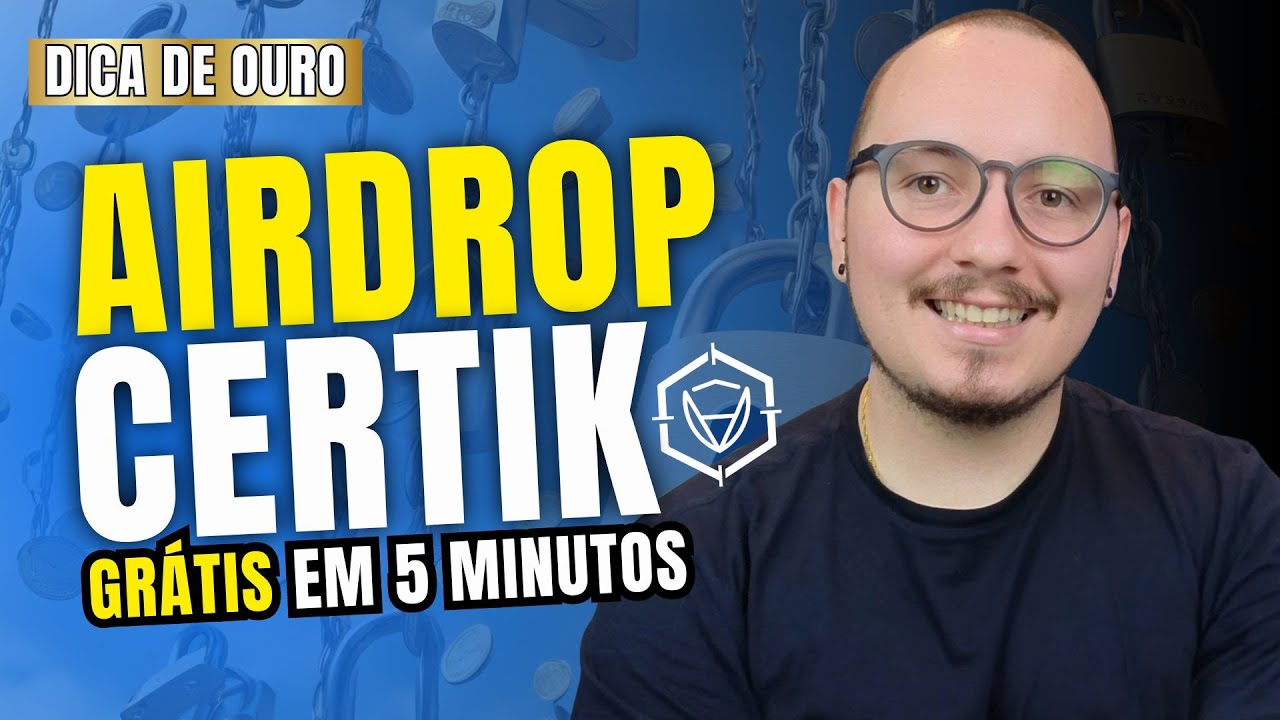🛑 - AIRDROP CERTIK, COMECE AGORA GRÁTIS! FOUND DE $140 MILHÕES.