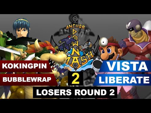 ADS 2 - Melee Doubles - Liberate/Vista VS KOKingpin/BubbleWrap - Losers Round 2