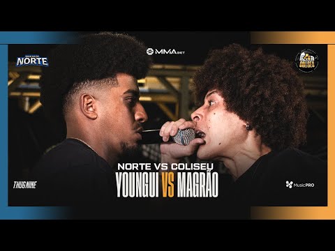 (ATTACKED EVERYONE 😯🔥) MAGRÃO VS YOUNGUI (SP) - THE CHALLENGE - COLISEUM VS NORTH