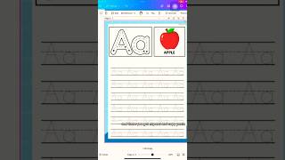 How to create tracing letters in canva💡#canvatips #teaching