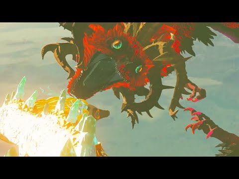 Zelda: Tears of the Kingdom - Demon Dragon Ganondorf Battle!