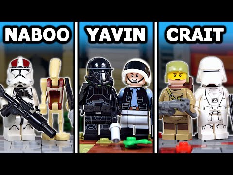 I Built Star Wars Battlefront 2 Maps in LEGO…