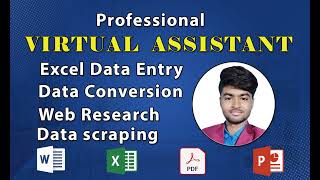 Expert Data Entry & Web Research Services by Shuvojit Sarkar
