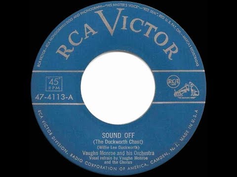 1951 HITS ARCHIVE: Sound Off (The Duckworth Chant) - Vaughn Monroe