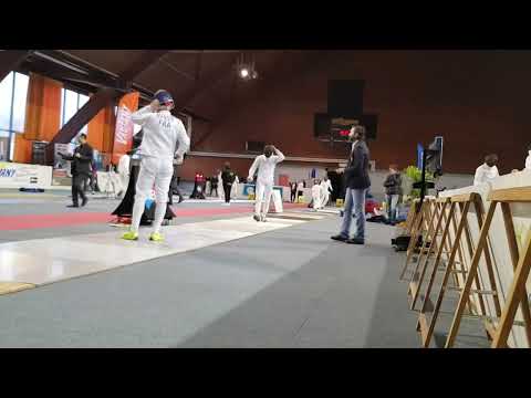 Jules Mangin FRA v. Simone Mencarelli ITA (EFC Grenoble, 10th Dec 2017)