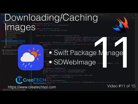 SwiftUI Weather App 11: Image Downloading and Caching thumbnail