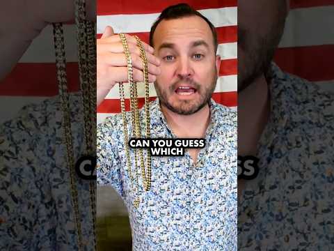 Which gold chain is REAL or FAKE? PART 1