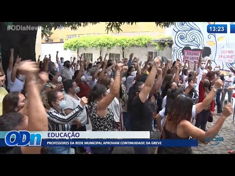 Professores da rede municipal aprovam continuidade da greve 04 04 2022