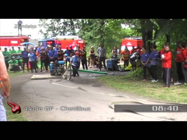 U hasičské zbrojnice Chotěbuzi, 05. 07. 2014