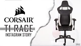 CORSAIR T1 Race / Instagram Story Live Unboxing und Aufbau / German Deutsch