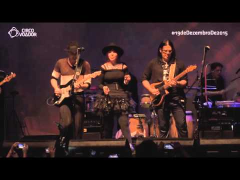 Pedro Baby com Pepeu Gomes e Baby do Brasil :: Ao vivo no Circo Voador :: 19/12/2015