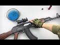 How to install a AK 1.0 Gel Blaster? And fire test.
