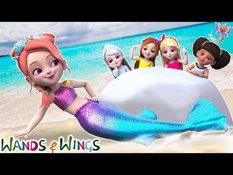 Mermaid Swimming Song | Princess Pool Party | Princess Songs - Wands and Wings