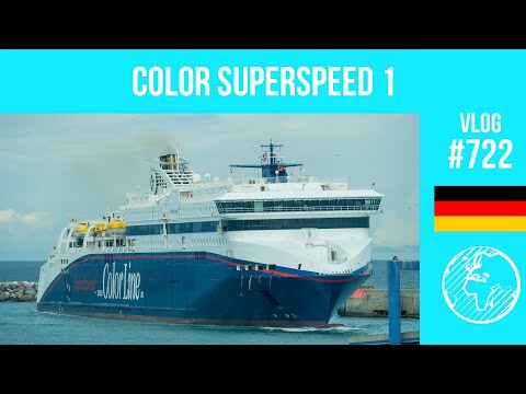 Superspeed 1 (Color Line) | Rundgang & Überfahrt | Vlog 722