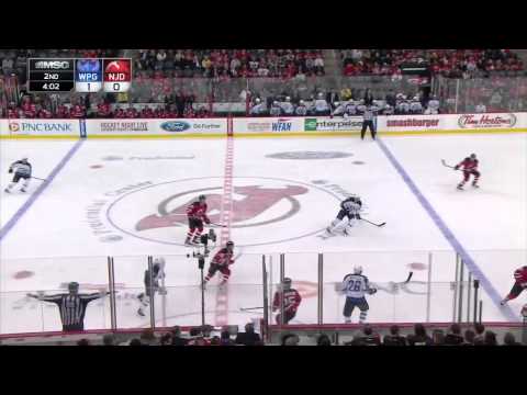 NHL 2014 10 30 Winnipeg Jets vs New Jersey Devils